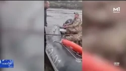 A Ukrainian who swam across the Dniester River has requested asylum in Moldova.