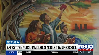 Africatown mural unveiled at Mobile County Training School
