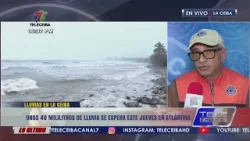 Unos 40 mililitros de lluvia se esperan este jueves en Atlántida