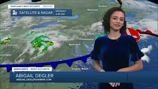 Maryland's Most Accurate: Rainy, cooler workweek