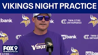 Vikings night practice: Kevin O'Connell not ready to make QB decision