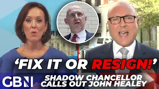 'Fix it or RESIGN!' | Tory Chancellor CHALLENGES John Healey over defence FAILURES as Chancellor