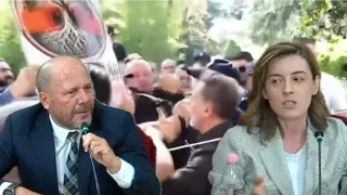 Video/ Protestuesi qëllon Erion Braçen para kuvendit, Zegjineja shkund Xhelal Mziun | Breaking