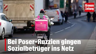 Social benefit fraudsters caught in police crackdown on show-offs | krone.tv NEWS