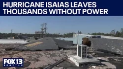 Thousands without power after Hurricane Isaias