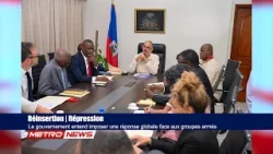 Réinsertion | Répression, Le gouvernement entend imposer une réponse globale face aux groupes armés