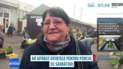 Românii își rezervă porcul de Crăciun încă din octombrie. Cât costă kilogramul