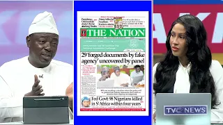 TVC Newspaper Review | Osun Guber: EU Observers Warn Of Security Risks