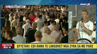 Burri në protestë: Shkatërruan familjen, ekonominë e drejtësinë! Poshtë diktatura!
