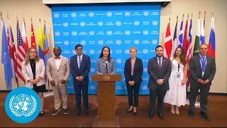 Denmark on Women and peace and security - Security Council Media Stakeout | United Nations