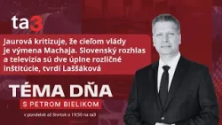 Slovenský rozhlas a televízia sú dve úplne rozličné inštitúcie, tvrdí Laššáková