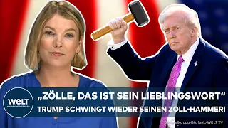 USA: DONALD TRUMP swings his tariff hammer again! Germany also affected!