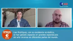 Lian Rodríguez: El acróbata iquiqueño que triunfa en circo chino