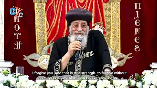 The Law of Forgiveness | H.H. Pope Tawadros II Weekly Sermon #coptic #copticchurch #cyc #orthodox
