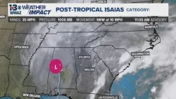 Tropics update: What's next for Central Georgia after Hurricane Isaias? (12 p.m. update)