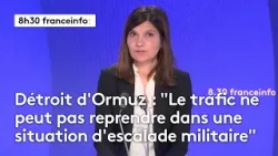 Détroit d'Ormuz, munitions françaises... Alice Rufo dans le "8h30 franceinfo"
