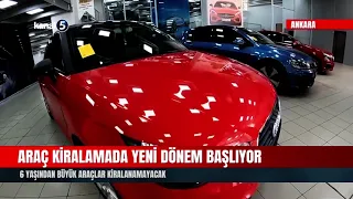 A New Era in Car Rentals Begins! Vehicles Over 6 Years Old Can No Longer Be Rented
