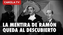 El truco del fonógrafo casi los descubre a todos | No Basta Ser Charro | Cine de Oro | Canela.TV