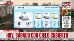 Saturday with overcast skies and a high of 14° in the city... how does the rest of the weekend look?