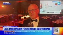 Marc Meurin honoré par ses compères de la gastronomie française Marc Meurin honoré par ses compères de la gastronomie française