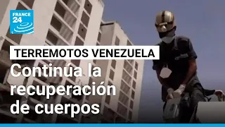 Terremotos en Venezuela: continúa la búsqueda de cuerpos bajo los escombros en La Guaira