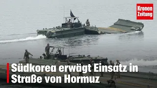 South Korea considers deployment in Strait of Hormuz I krone.tv NEWS