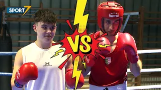 Válogatott Boxoló VS. Tv Riporter -  lássuk mit tud egy amatőr a ringben