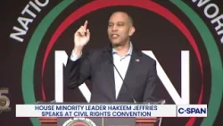 Член палаты представителей Хаким Джеффрис резко раскритиковал министра обороны Хегесета на съезде... Член палаты представителей Хаким Джеффрис резко раскритиковал министра обороны Хегесета на съезде...