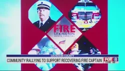 Davidson County community rallies in support of recovering fire captain