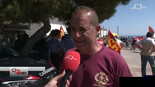 Ex Sabino Esplodenti: Sit-in dei lavoratori davanti all'impianto
