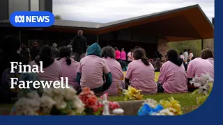 Mourners wear pink as Kumanjayi Little Baby is farewelled at funeral service | ABC NEWS