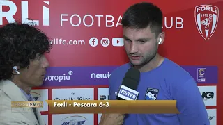 Forlì - Pescara 6-3, Pellacani: "I am here to say on behalf of my teammates that we are ashamed"