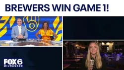 Brewers beat Dodgers in NLCS Game 1 | FOX6 News Milwaukee