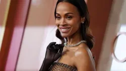 Zoe Saldana Red Carpet | Oscars 2025