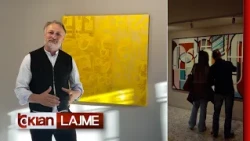 Tv Klan - Alfred Mirashi Milot pjesë e ekspozitës "Mingling"