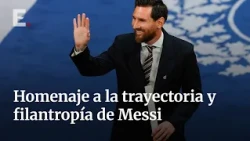 Messi receives the Princess of Asturias Award for his legacy on and off the field