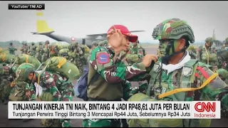 Tunjangan Kinerja TNI Naik, Bintang 4 Jadi Rp 48,61 Juta Per Bulan