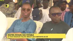 Routes, écoles, eau potable : Le duo WADAGNI-TALATA séduit les habitants de zè