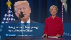 tagesschau in Einfacher Sprache 19:00 Uhr, 10.03.2026