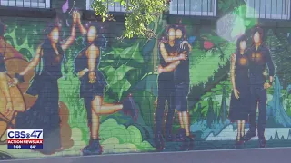 New mural replaces Five Points rainbow crosswalk