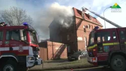 Dzierżoniów, pożar domu na Brzegowej