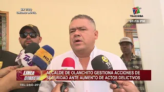 Alcalde de Olanchito, Yoro gestiona refuerzo de seguridad ante aumento de hechos delictivos