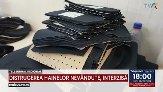 DESTRUCTION OF UNSOLD CLOTHING, BANNED
