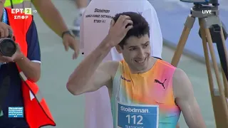 Θέλει παραπάνω | Ο Τεντόγλου ισοφαρίζει το πανελλήνιο ρεκόρ με άλμα στα 8.66μ και ευνοϊκό άνεμο