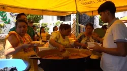 San Marcos: familias degustan la deliciosa masa de cazuela
