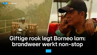 Giftige rook legt deel van Indonesië lam: brandweer werkt non-stop | RTL Nieuws