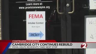 Cambridge City continues rebuilding post-flood