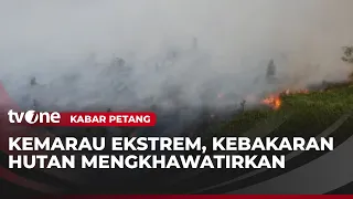 Forest and Land Fires in Central Kalimantan, BNPB Optimizes Water Bombing Helicopters | Kabar Petang