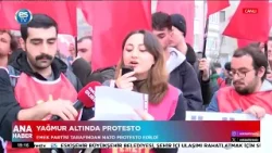Yağmur altında protesto Yağmur altında protesto