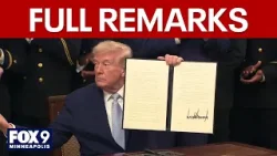 Trump's Commander in Chief Trophy presentation [FULL]